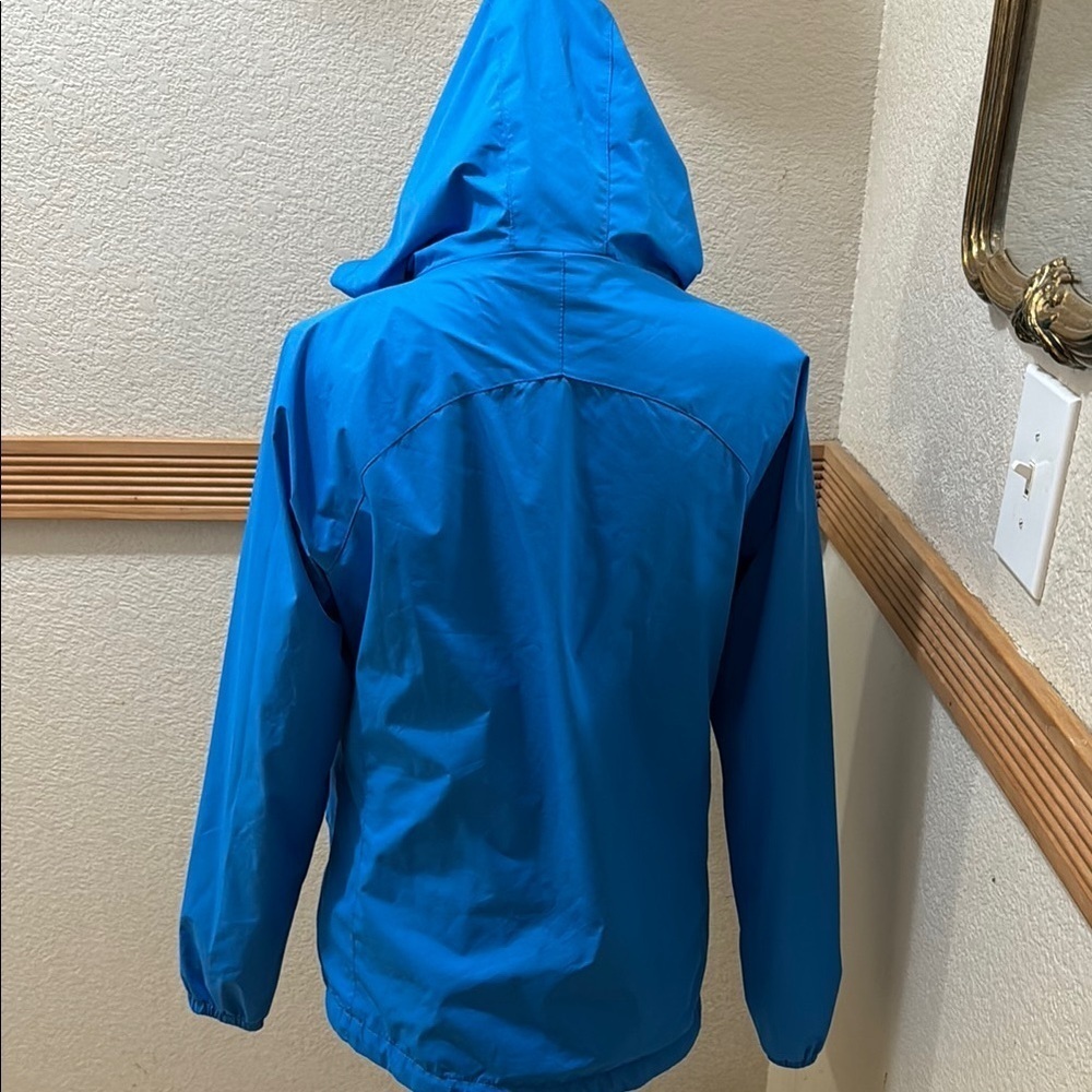 New Balance Size L Blue Hooded Windbreaker Jacket!!! - Picture 6 of 8
